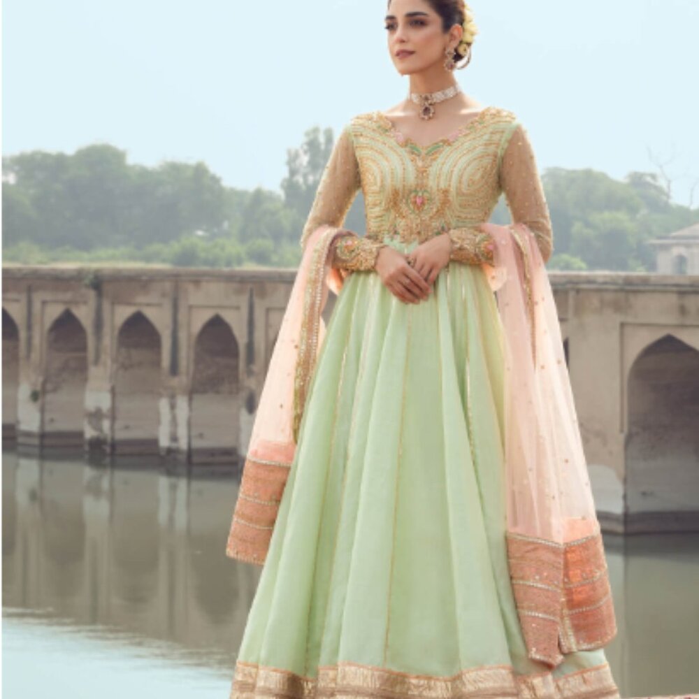 MAYA Prêt-À-Porter “Indah” Embellished Kalidar Outfit – Size Small (Preloved)